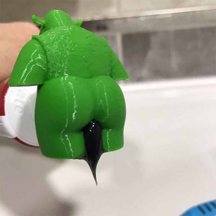 Funny Toothpaste Cap with Dispenser and Squeezer Tool