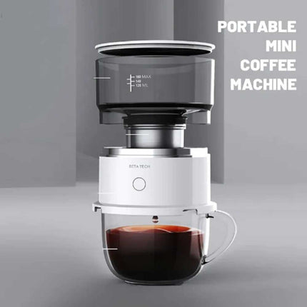 Portable All in One Coffee Maker Espresso Hand Brew Machine Home Office