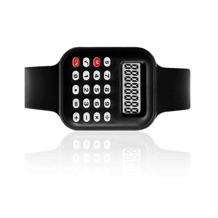 2026 New Kids Rubber Strap Calculator Watch for Girls Students School