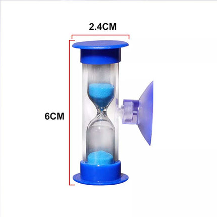 3 Min Shower Timer, Blue Sand, No Battery, Water Saver