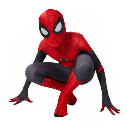 Spiderman Far From Home Zentai Cosplay Suit Halloween Costume Outfit