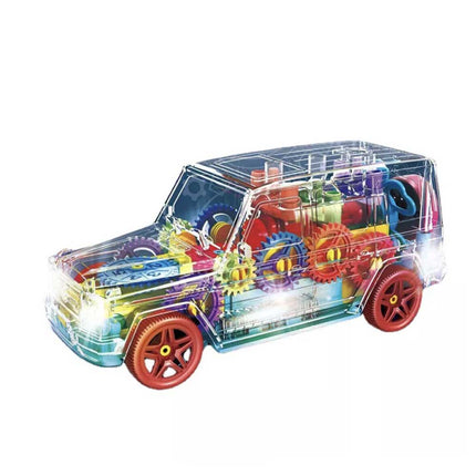 Cool Car Toy for Boys 2-8 Yrs, LED Light & Music, Xmas Gift