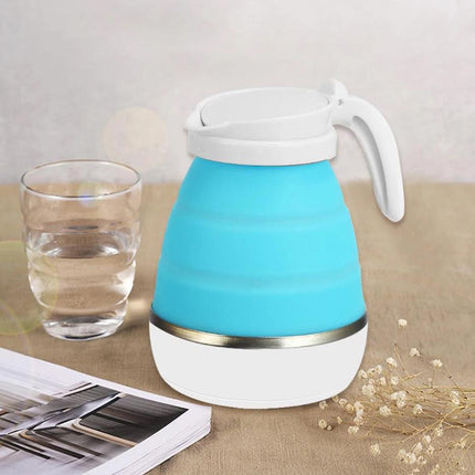 Foldable Electric Kettle 220V Silicone Portable Water Boiler with AU Plug