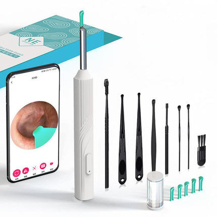 Wireless Ear Endoscope Camera Ear Wax Remover HD Cleaning Tools Kit