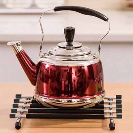 Stainless Steel Trivet, Hot Pan Stand Rack, Worktop Saver for Kitchen