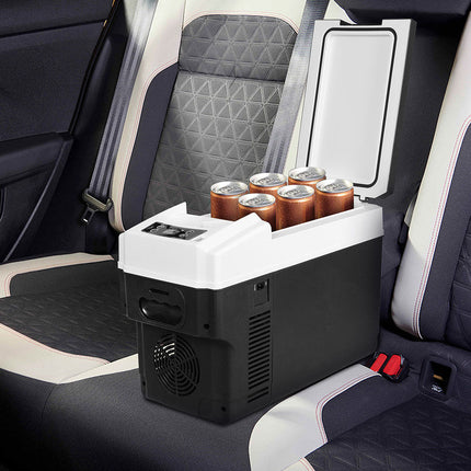 Spector Portable Car Fridge 12V Mini Refrigerator Freezer Camping Travel Cooler-2006732856738582534