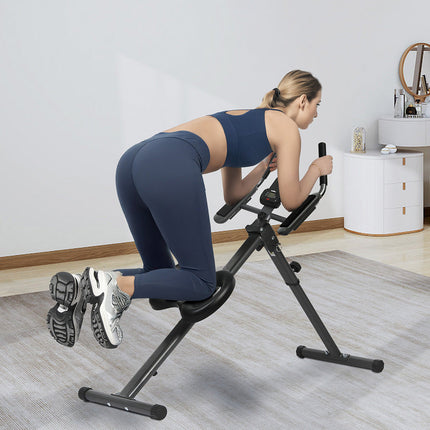 Centra Foldable Adjustment Ab Machine Black-2018816832718376966