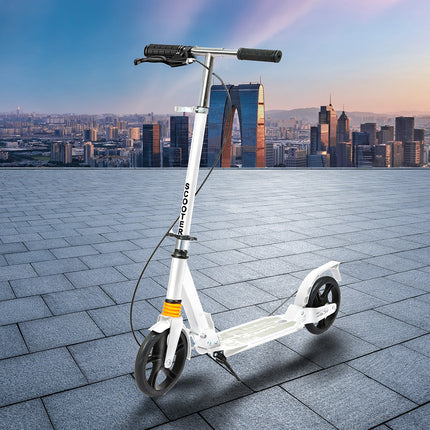 MONVELO Adult Commuter Foldable Scooter White-2006732850245799942
