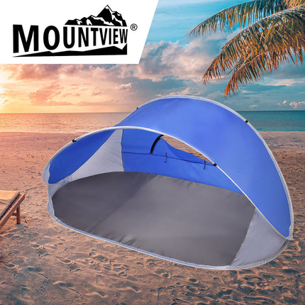 Mountview Pop Up Tent Camping Beach Blue-2018816641021906951