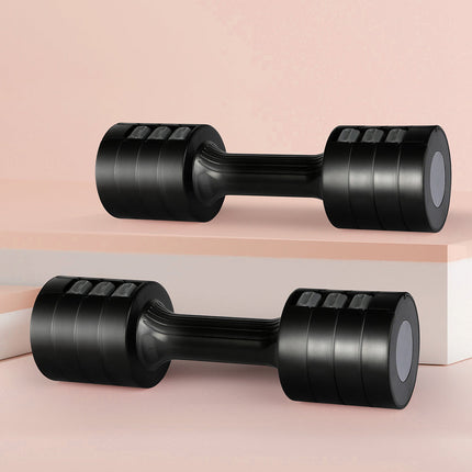 Centra A Pair Of 1KG To 5KG Dumbbells Black-2006732825725898758