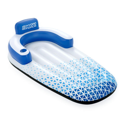 Hydro-Force 1.91m x 1.07m Indigo Wave Lounge-2017004942845415425