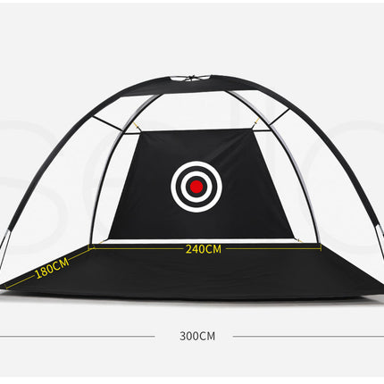 Centra 3M Golf Practice Net Hitting Black-2006733166173360130