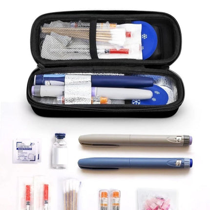 Waterproof Refrigerated Medicine Organizer Bag for Diabetics Insulin Cooler