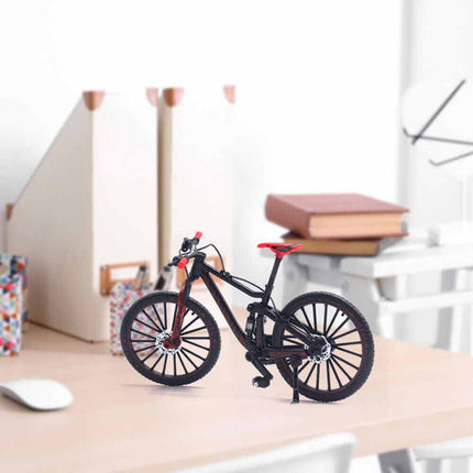Mini 1 10 Diecast Metal Mountain Bike Finger Bicycle Racing Toy