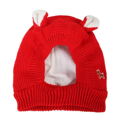 Warm Winter Pet Ear Covers & Puppy Cap Earmuffs for Dog Relief