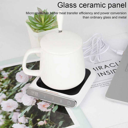 USB Coffee Mug Warmer Smart Heating Plate Tea Milk Cup Heater Pad Office