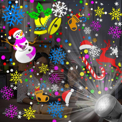 16 Pattern LED Laser Projector Outdoor Halloween Christmas Light Party Decor