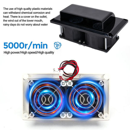 12V 15W RV Side Air Vent Ventilation Exhaust Fan Caravan Motorhome Trailer Camper