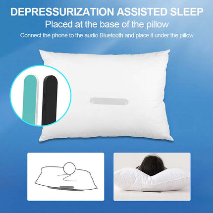 Mini Portable Bone Conduction Speaker Under Pillow Travel Sleep Aid