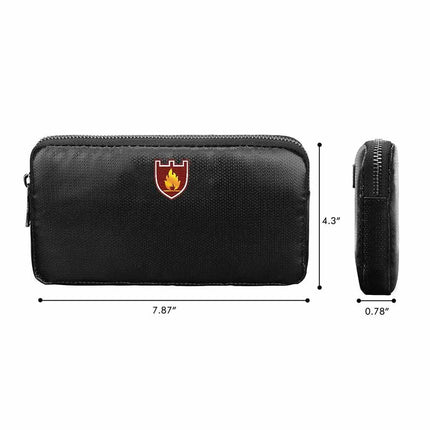 Waterproof Fireproof Document Pouch – Money Safe File Storage Bag