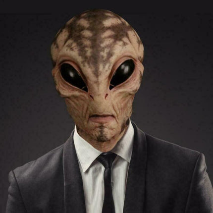 Soft Latex Alien Mask, Scary Halloween Cosplay Prop Comfortable