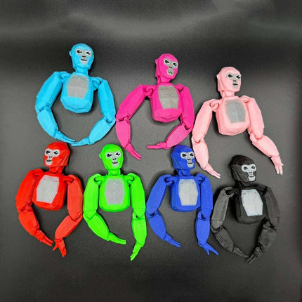 Gorilla Tag Flexy Toy 4.9 Inch Articulated Made in UK VR Game