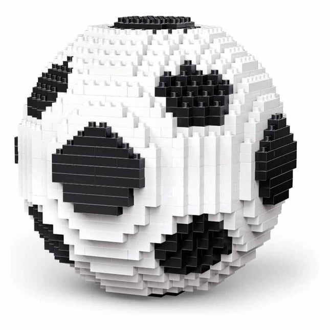 9.5CM Football Toy Model Soccer Building Blocks Set Educational Creative