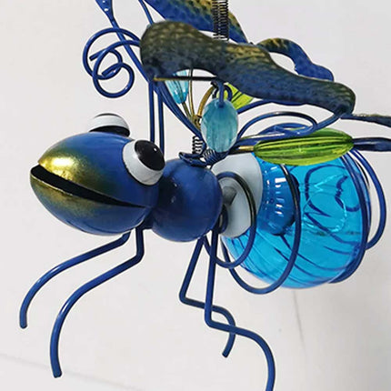 Solar Bee Light Hanging Waterproof Outdoor Tree Ornament Garden Decor