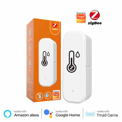 Smart Temperature Humidity Sensor Tuya WiFi Zigbee Thermometer Hygrometer