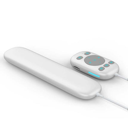 Bone Conduction Sleep Speaker with Timer, Remote & White Noise for Pillow