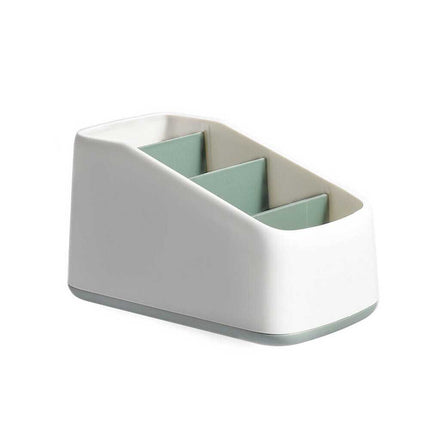 3-Grid TV Remote Control Holder, Desktop Storage Box Organizer for Table