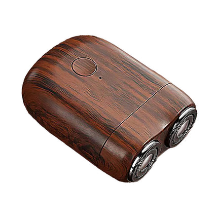 Men's Waterproof Electric Shaver USB Pocket Portable Double Head Washable Razor