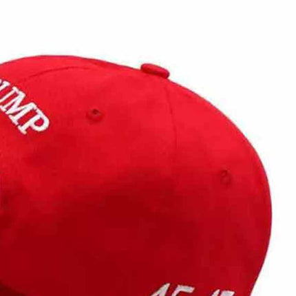 New Trump 2024 Red MAGA Hat 45-47 Baseball Cap, Great Again