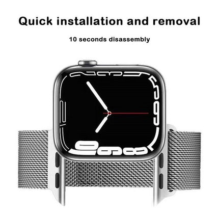 For Apple Watch Stainless Steel Metal Bracelet, iWatch Series 7/6/SE/5/4/3