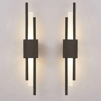 Modern LED Wall Lamp Strip Light 1 Pair for Living Room Bedroom Decor