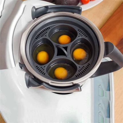 4 Egg Poacher Insert Non Stick for Thermomix TM5 TM6 Egg Poacher Accessory