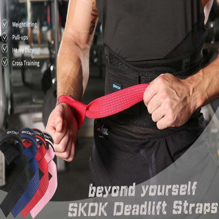Anti-Slip Wrist Straps for Weight Lifting – Grip Belt Pair Support