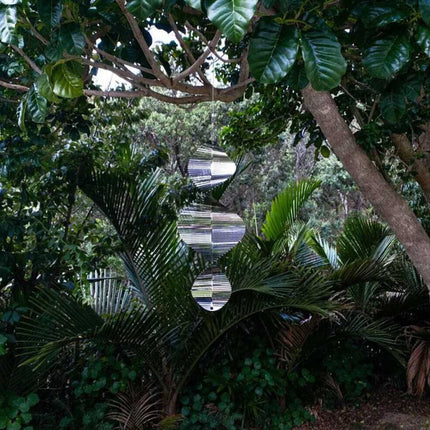 Helix 3D Wind Spinner Metal Outdoor Yard Garden Hanging Decor Ornaments