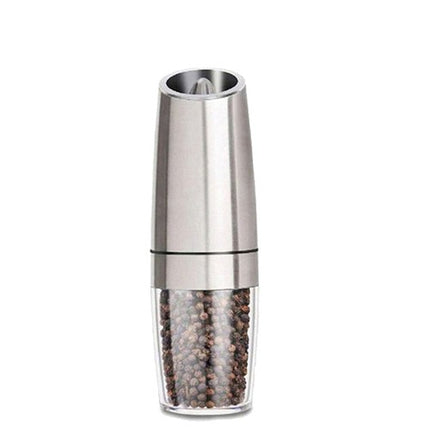 Electric Pepper Mill & Salt Grinder, Gravity Automatic Battery LED