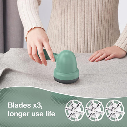 Electric Lint Remover USB Fabric Shaver Clothes Bobble Fluff Debobbler