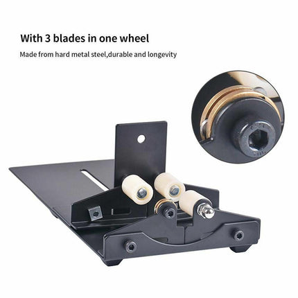 Glass Bottle Cutter Kit Adjustable Sizes 5 Wheels Round Cutting Tool