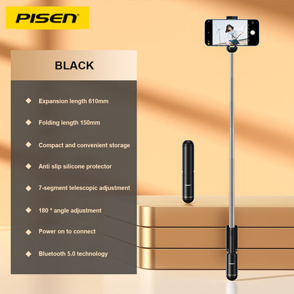 Pinsheng Mini Bluetooth Selfie Stick, Portable for Live Streaming