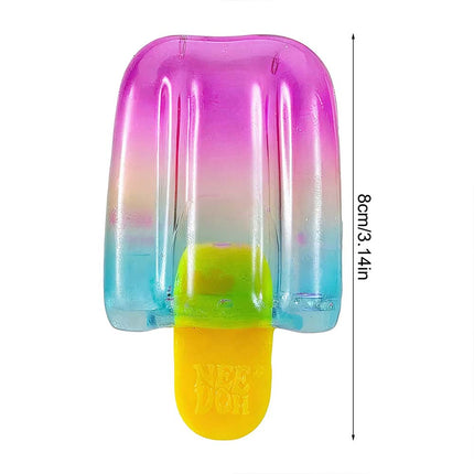 Nee Doh Nice-Sicle Squeezable Stress Reliever Toy – Ice Cream
