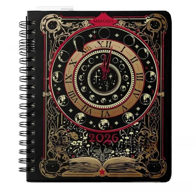 2026 Weekly Planner Waiting for the Night Spiral Bound Journal Notebook Diary