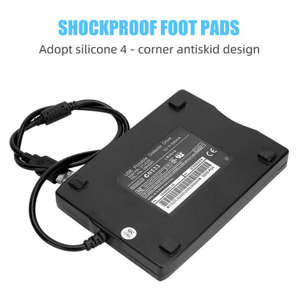 3.5'' USB Floppy Drive Portable External Reader for PC 1.44MB