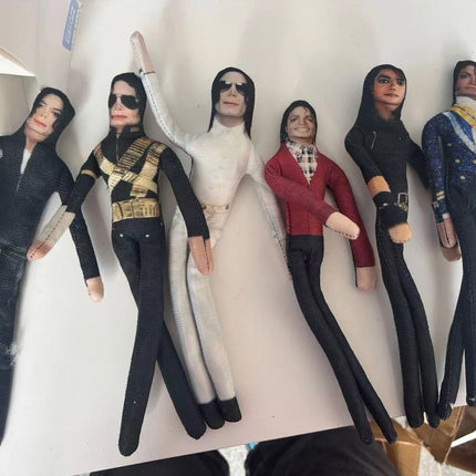 6PCS 28cm Pop Icon Plush Figure Doll with Joint Mobility Toy