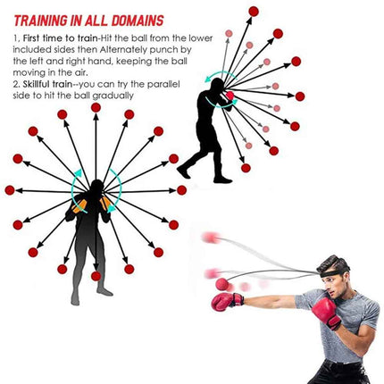Reflex Ball 2-Pack on String – Enhance Hand-Eye Coordination & Reaction