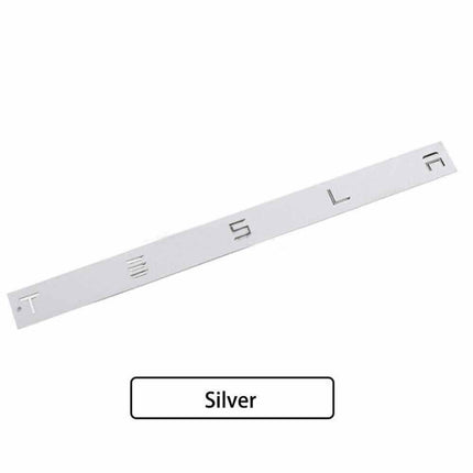 3D Trunk Letters Emblem Adhesive Badge for Tesla Model 3 Y X S