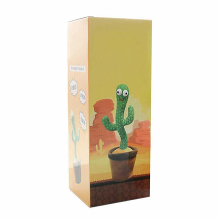 Talking Dancing Cactus Toy, Record & Repeat Sound, Kawaii Plush Doll Gift