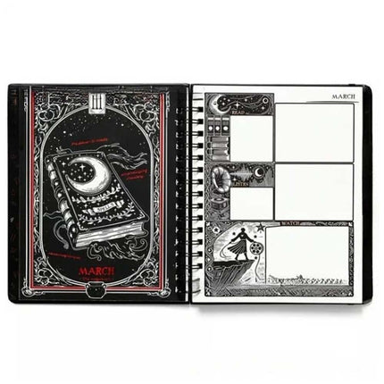 2026 Weekly Planner Waiting for the Night Spiral Bound Journal Notebook Diary